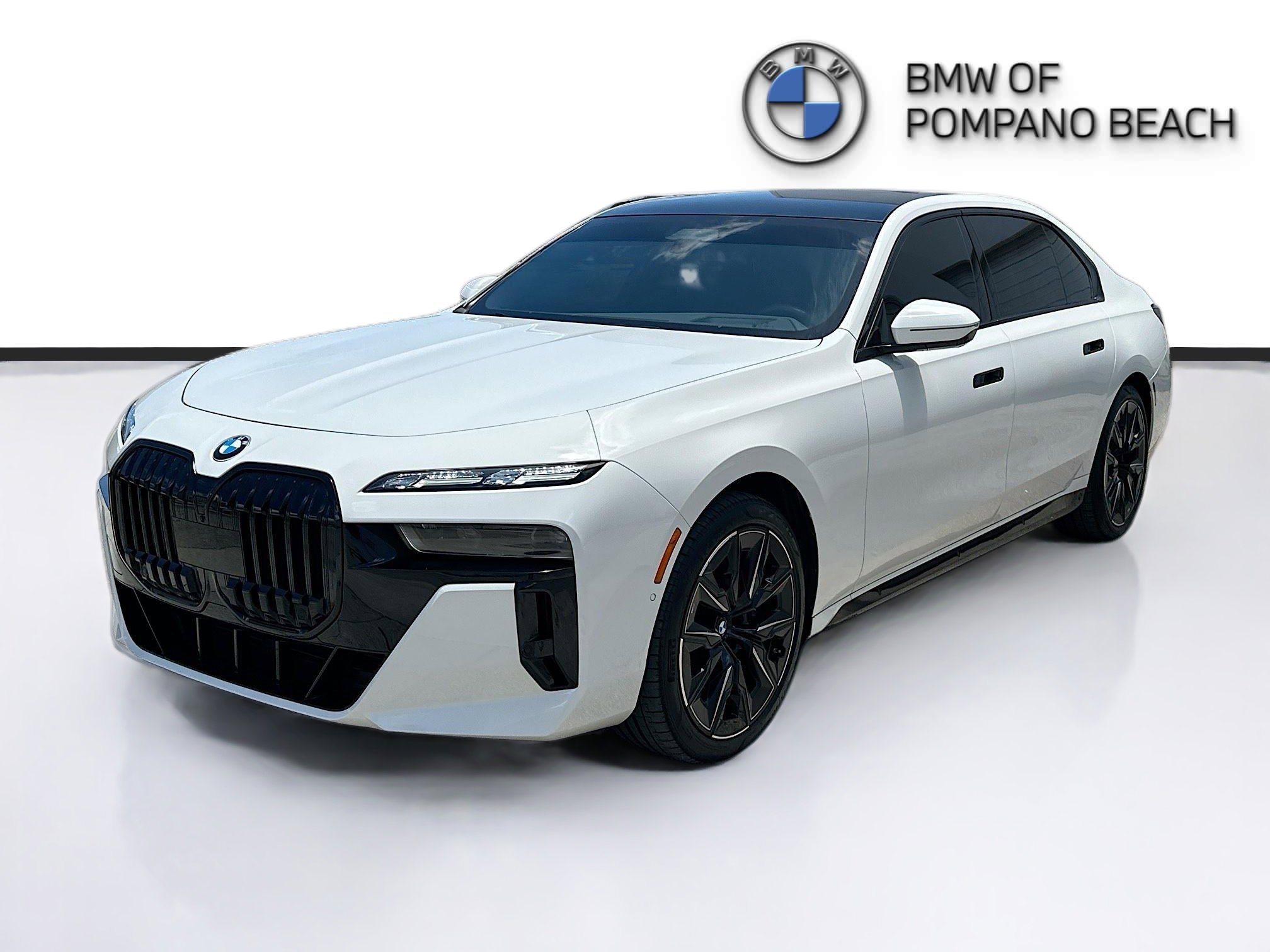 Certified Used 2023 Alpine White BMW 760i xDrive image 3
