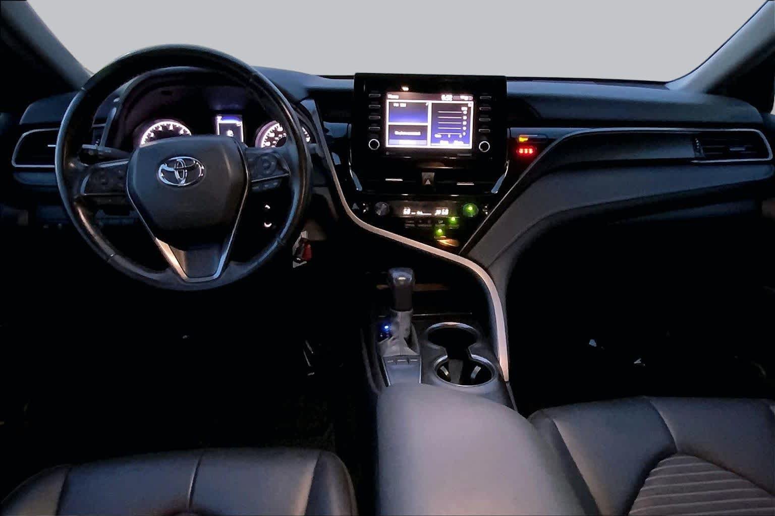 Used 2024 Cavalry Blue Toyota SE image 15