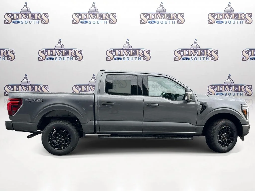 New 2026 Carbonized Gray Metallic Ford Lariat image 2
