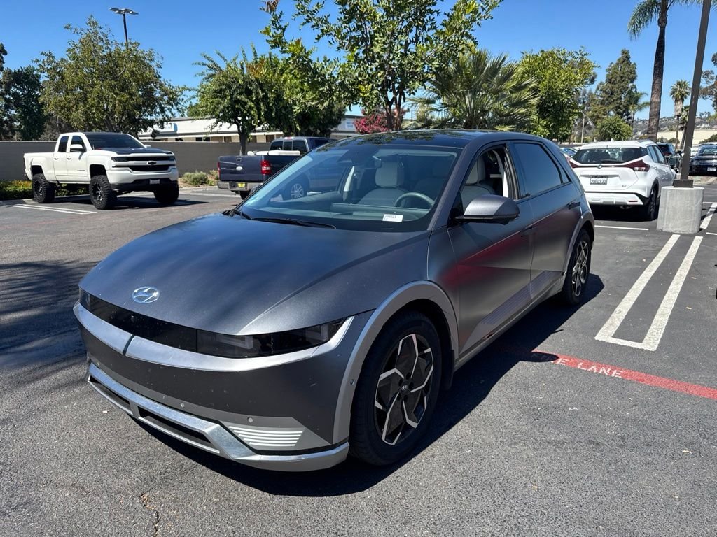 Certified Used 2023 Gray Hyundai Limited image 1
