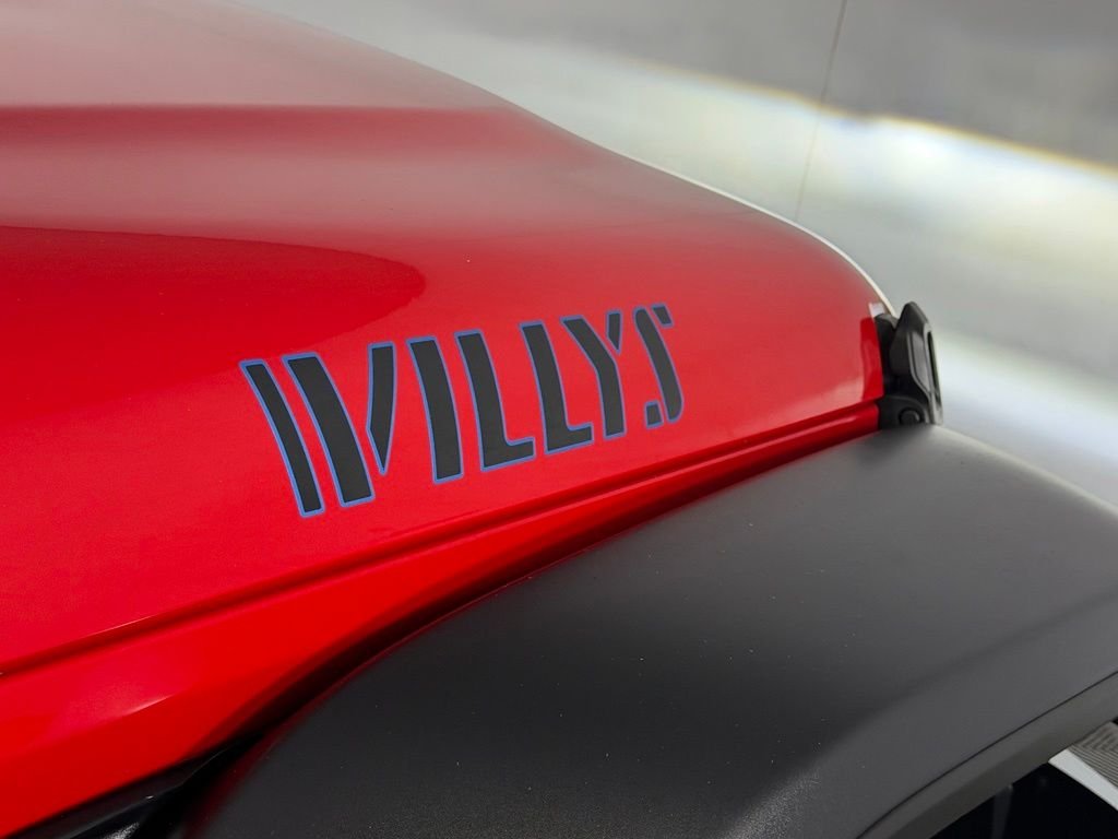 Certified Used 2024 Red Jeep Willys 4xe image 12