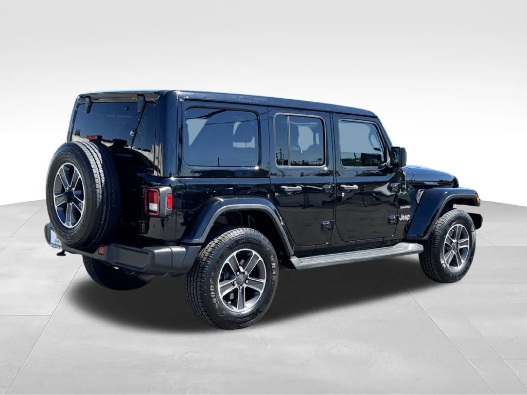 Certified Used 2023 Black Jeep Sahara image 3