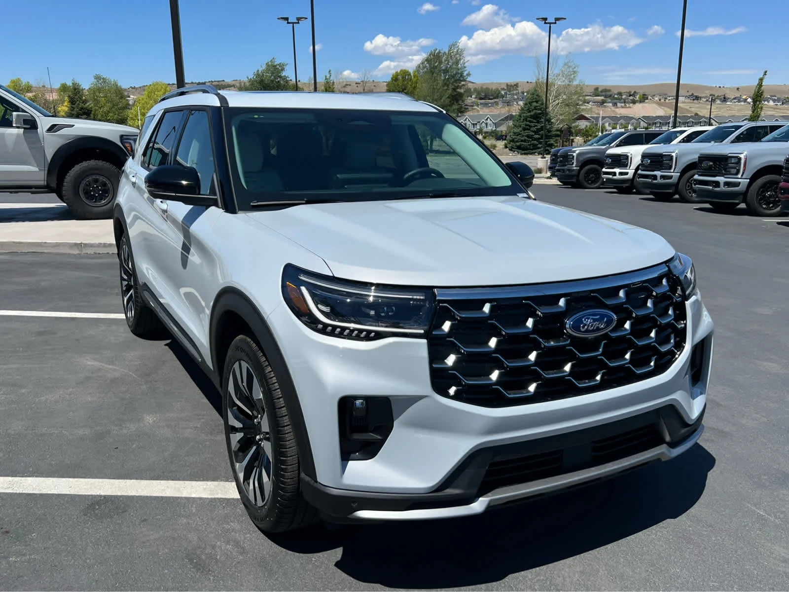 New 2026 Space White Metallic Ford Platinum™ image 4