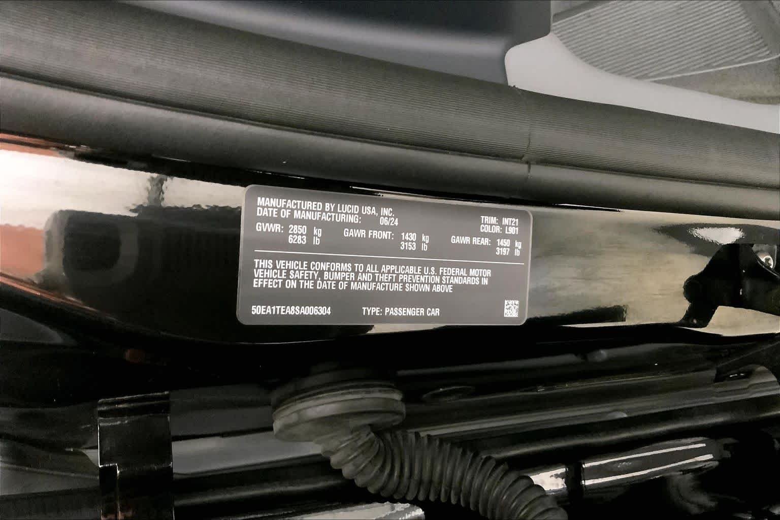 Used 2025 Quantum Grey Metallic Lucid Touring image 34
