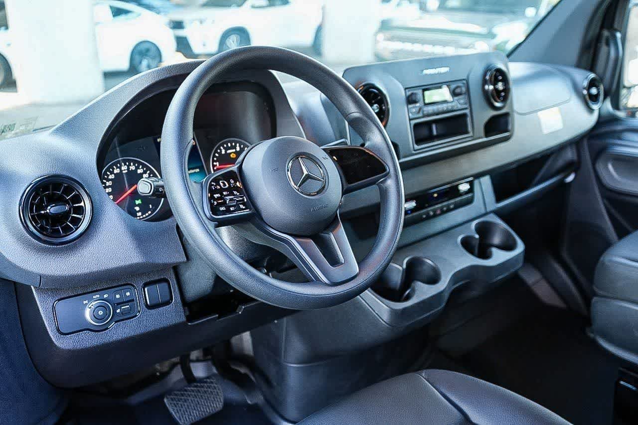 New 2024 Jet Black Mercedes-Benz Cargo 170WB High Roof Super Single RWD 2.0L I4 Die image 12