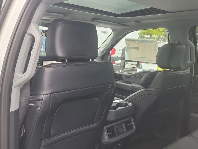 New 2025 White Metallic Ford Lariat image 13