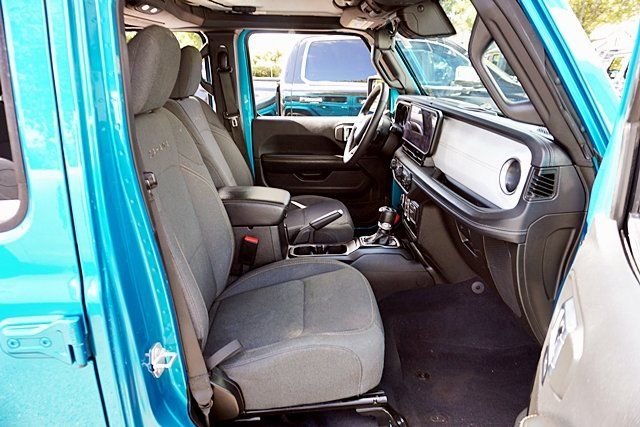 Used 2024 Blue Jeep Sahara 4xe image 12