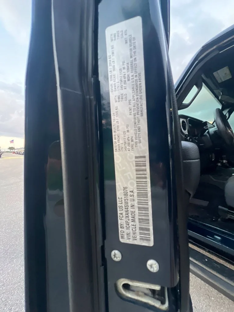 Certified Used 2025 Blue Jeep Sport image 29