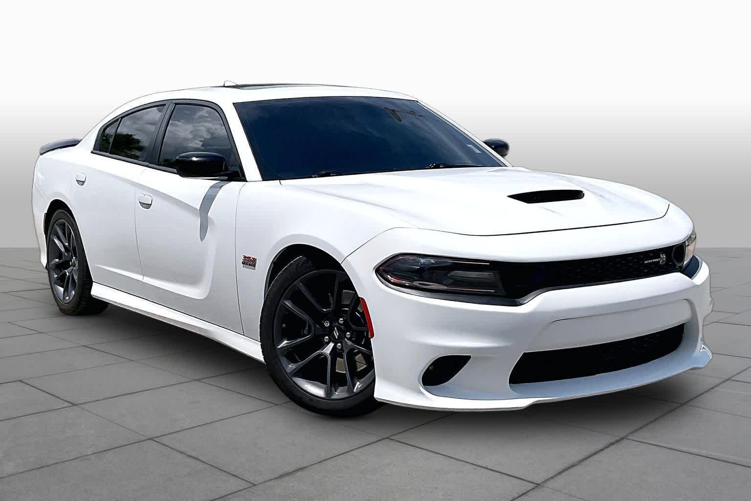 Used 2023 White Knuckle Clearcoat Dodge Scat Pack image 3