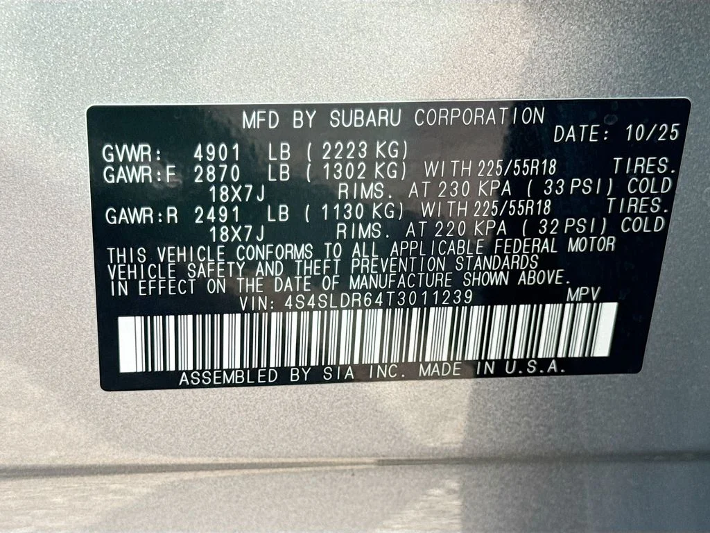 Certified Used 2026 Silver Subaru Limited image 46