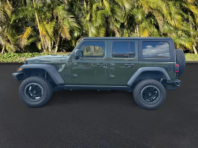 Certified Used 2022 Green Jeep Unlimited Sport S image 9