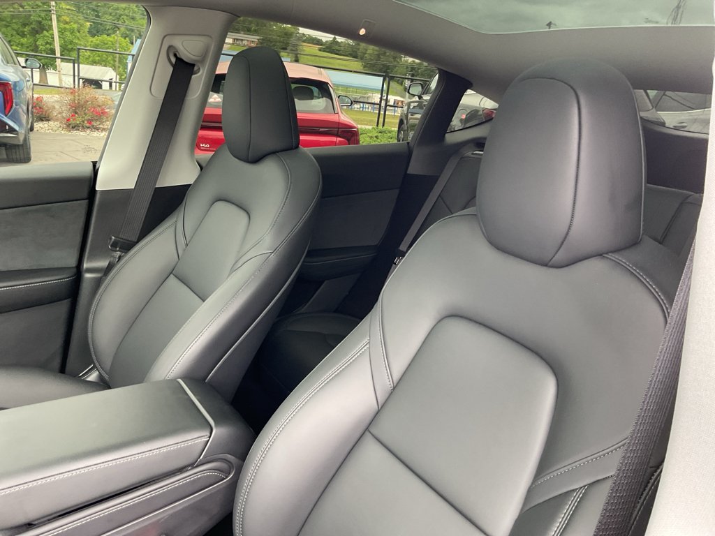 Used 2025 Ultra Red Tesla Performance image 18