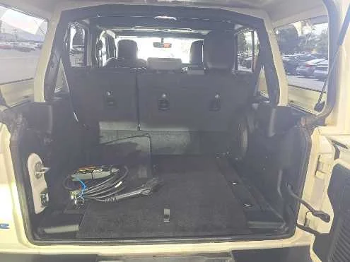 Used 2023 Bright White Clearcoat Jeep Sahara image 13