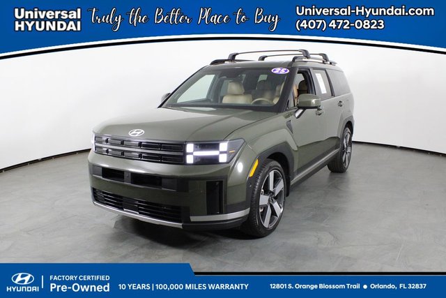 Certified Pre-Owned 2025 Hyundai Santa Fe Hybrid Limited 4D Sport