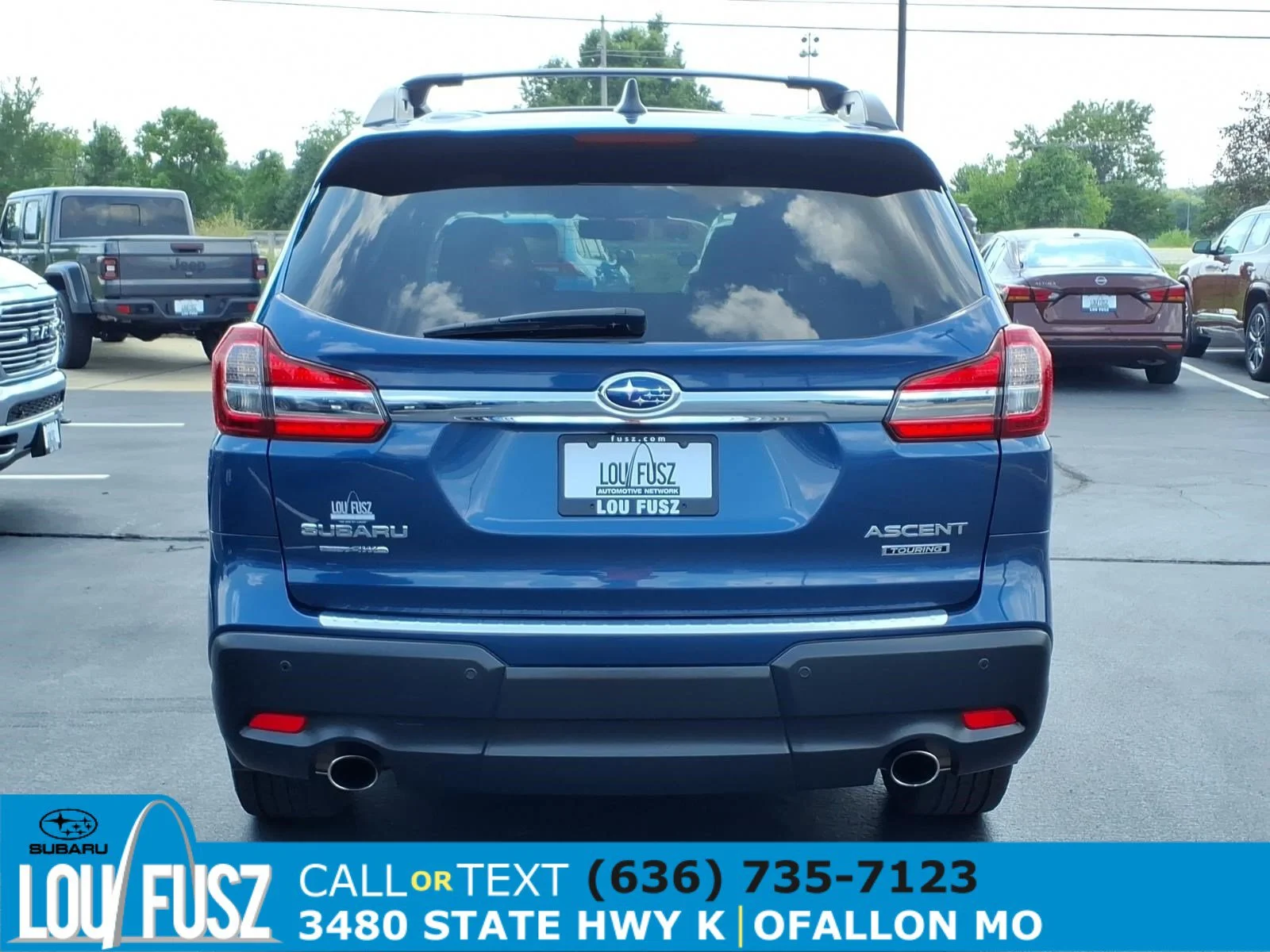 Used 2021 Abyss Blue Pearl Subaru Touring image 30