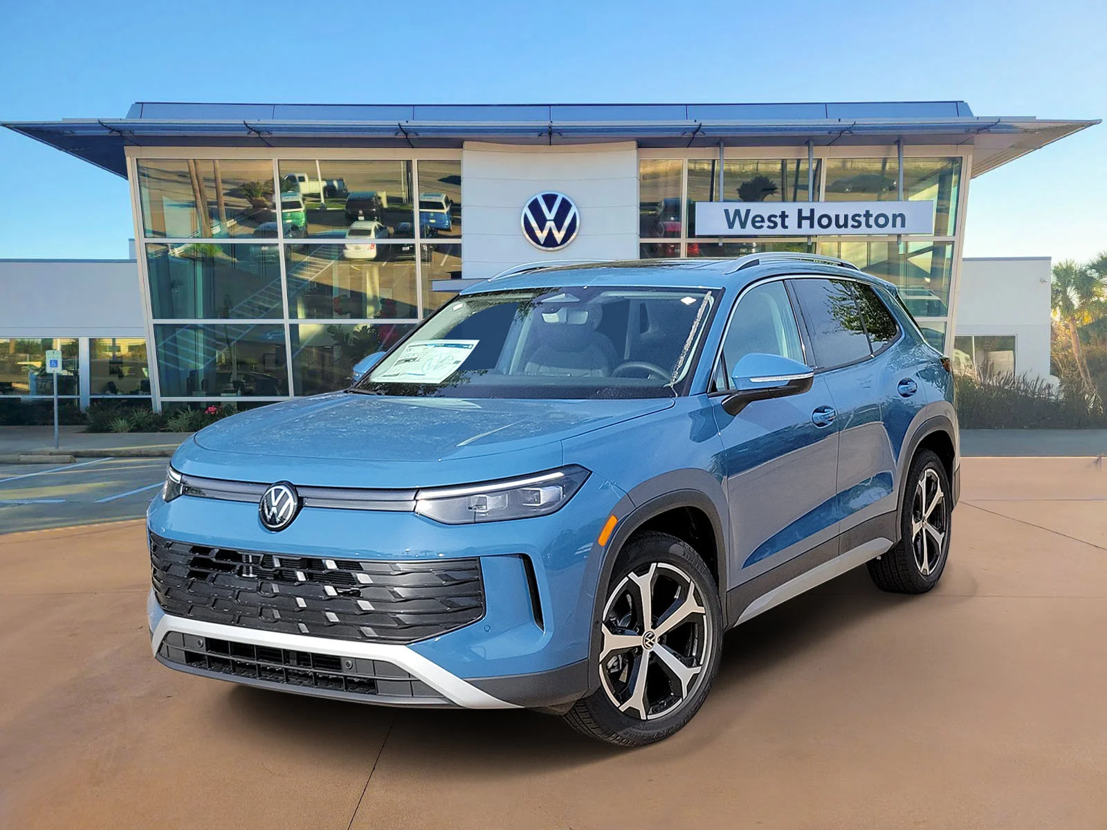 New 2026 Blue Volkswagen SE image 1