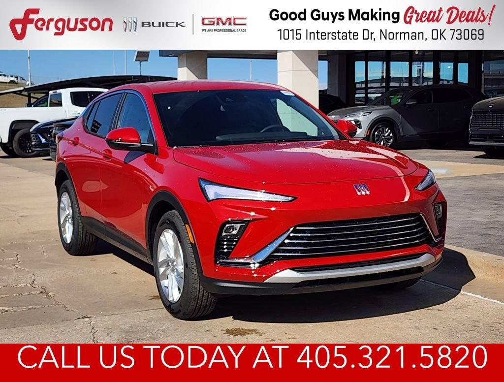 Brilliant Red 2026 Buick Envista SUV / Crossover Front-Wheel Drive 6-Speed Automatic