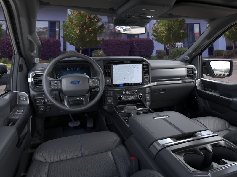 New 2025 Agate Black Metallic Ford Platinum® image 9
