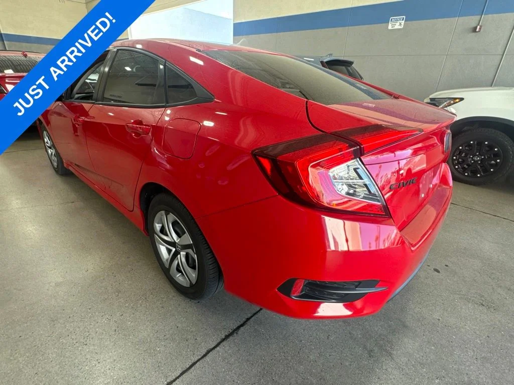 Certified Used 2017 Rallye Red Honda LX image 4