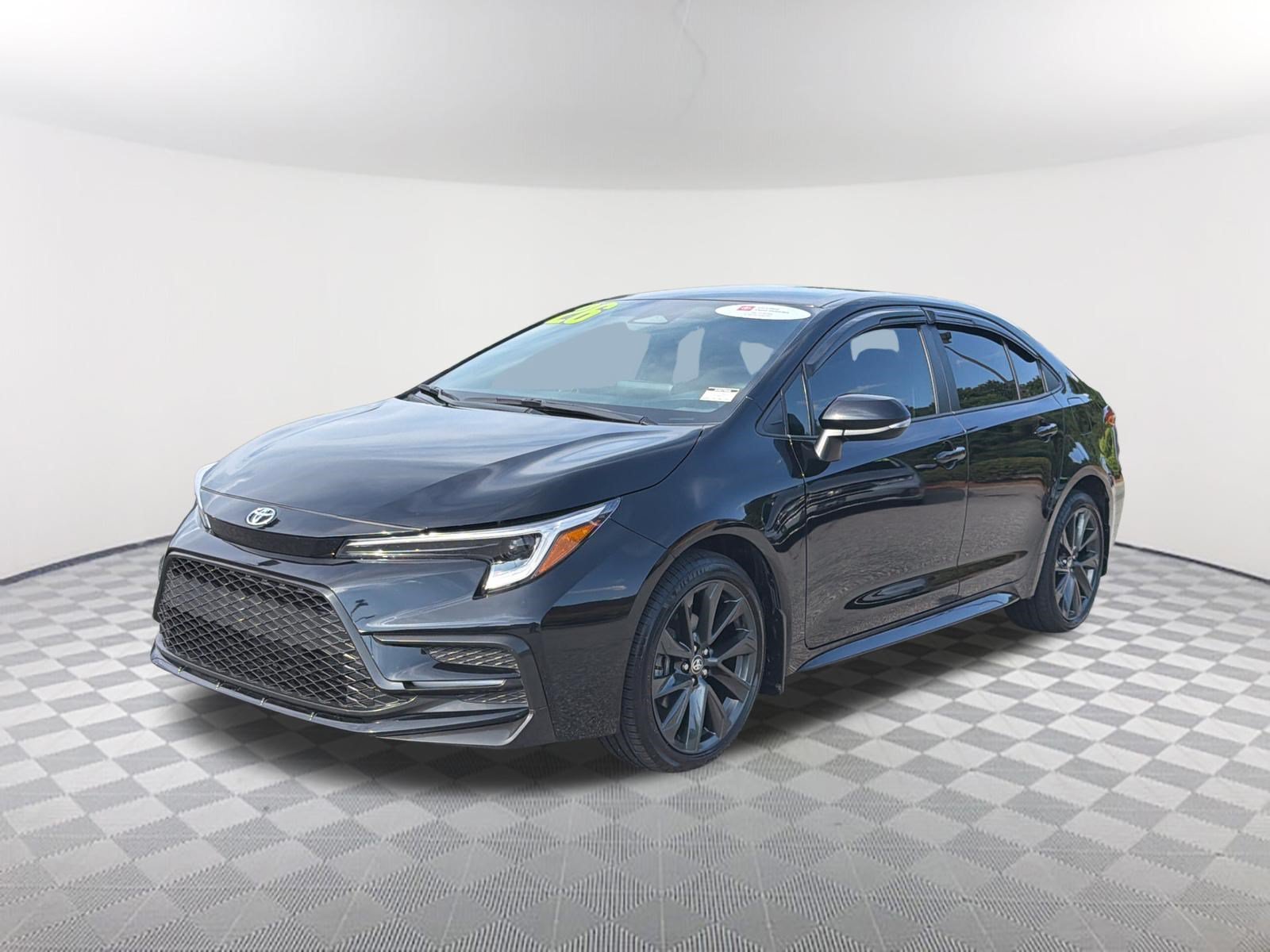 Certified Used 2026 Midnight Black Metallic Toyota SE image 3