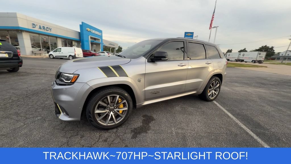 Used 2018 Silver Jeep Trackhawk 4x4 image 4