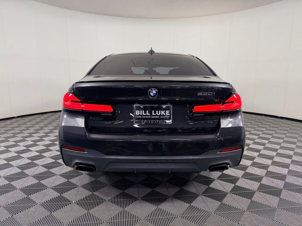 Certified Used 2023 Gray BMW 530i image 8