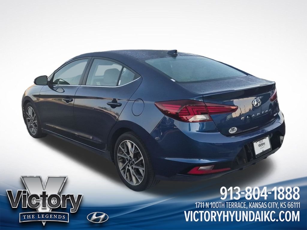 Used 2020 Blue Hyundai Limited image 3
