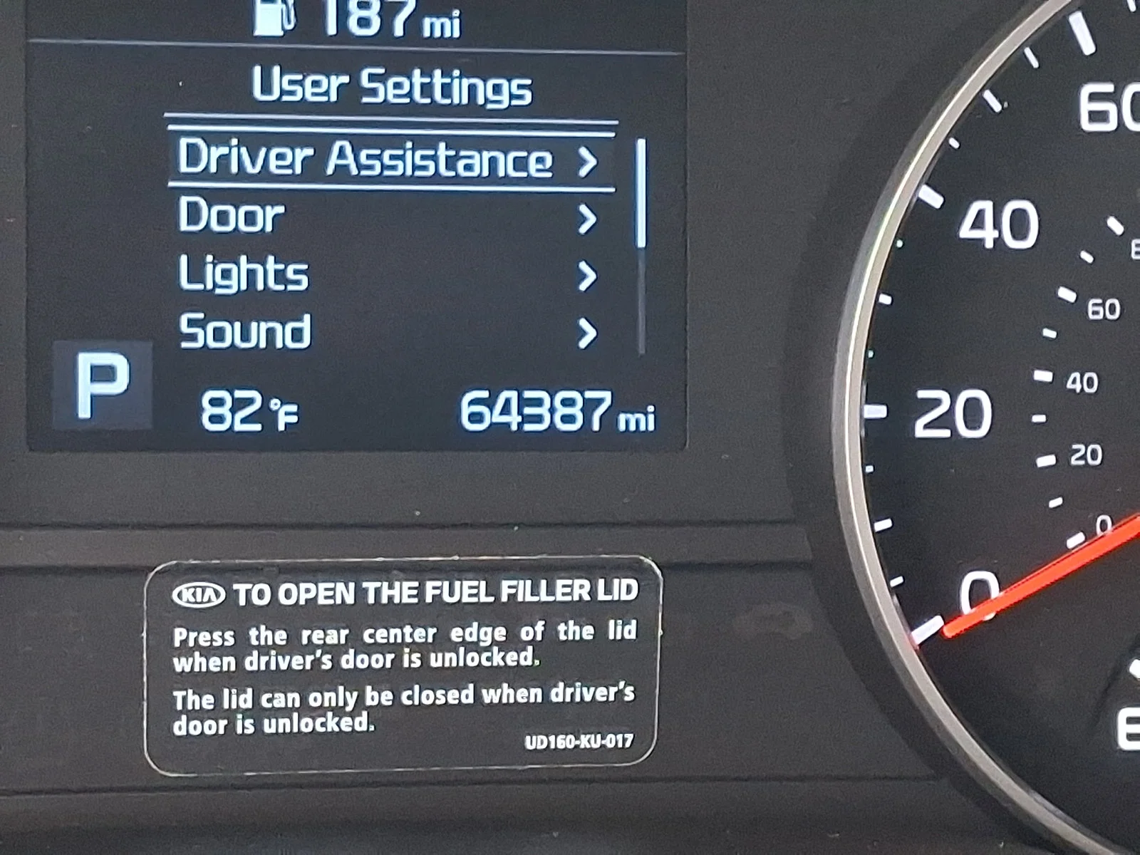 Certified Used 2020 Blue Kia LX image 19