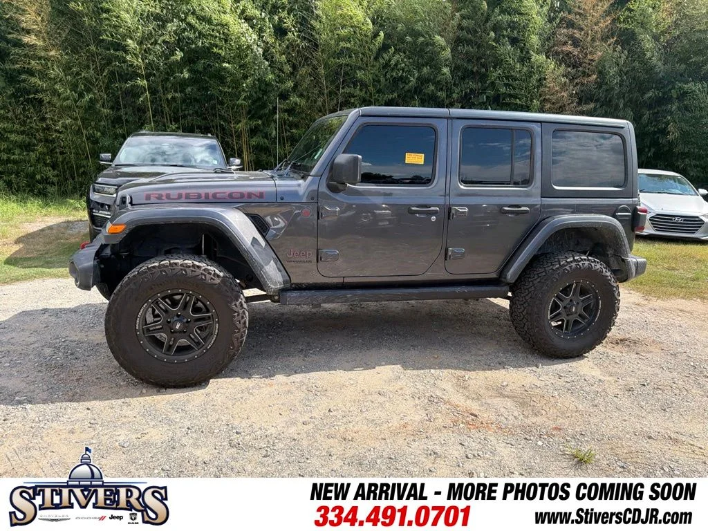 Used 2020 Gray Jeep Unlimited Rubicon image 5