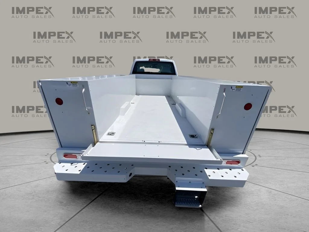 Used 2024 White Chevrolet Utility Body 12 Foot STHAL image 12