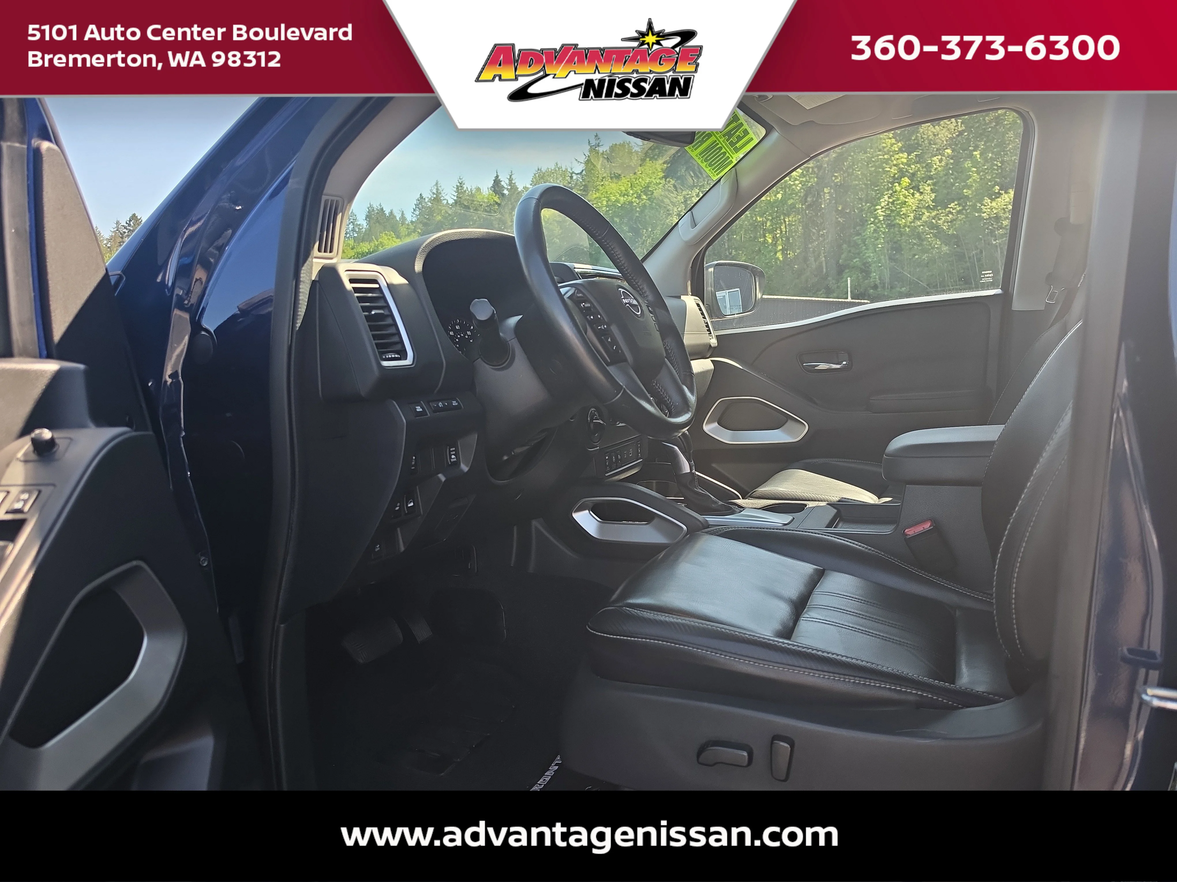 Used 2023 Deep Blue Pearl Nissan SV image 24