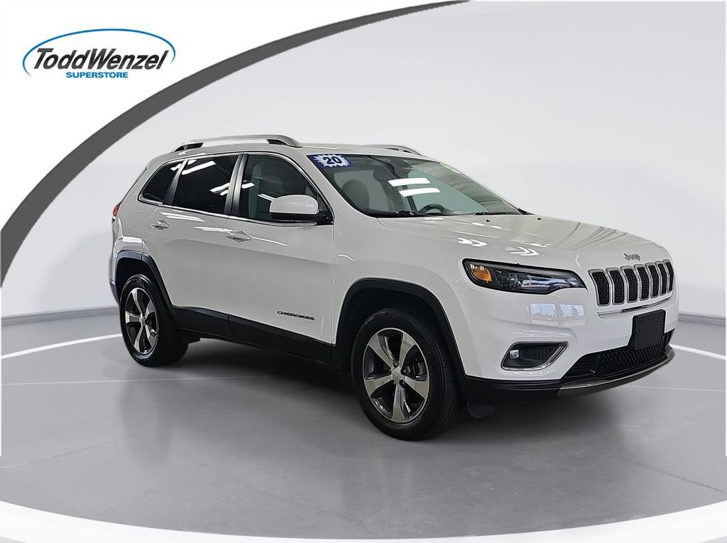 Used 2020 White Jeep Limited 4x4 image 1
