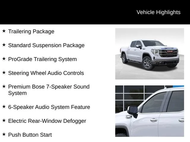 New 2026 Summit White GMC SLT image 16