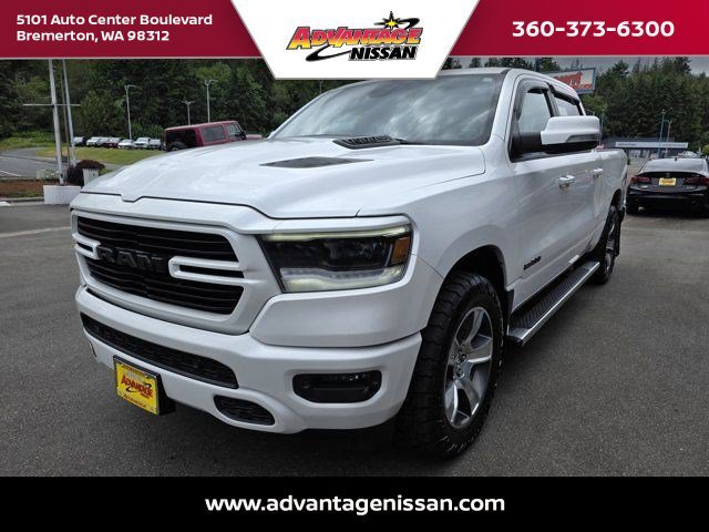 Used 2019 Ivory White Tri-Coat Pearlcoat Ram Rebel image 1