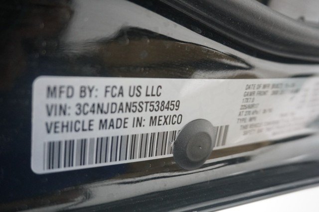 Used 2025 Diamond Black Crystal Pearlcoat Jeep Sport image 35