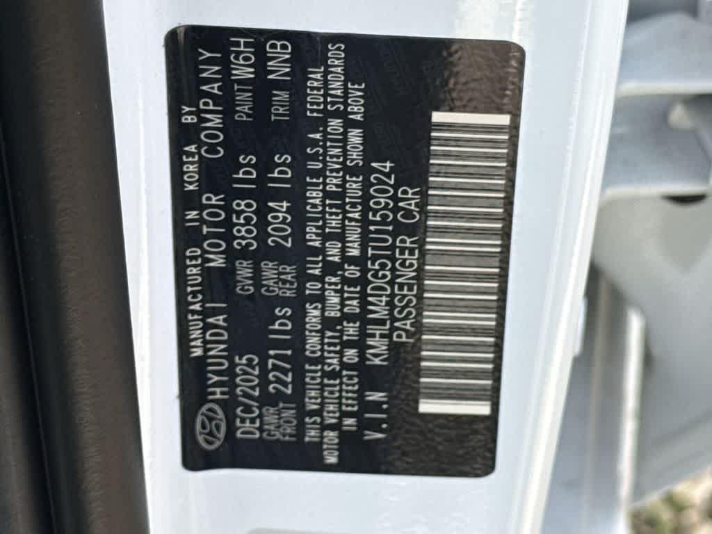 New 2026 Serenity White Hyundai SEL Sport image 29