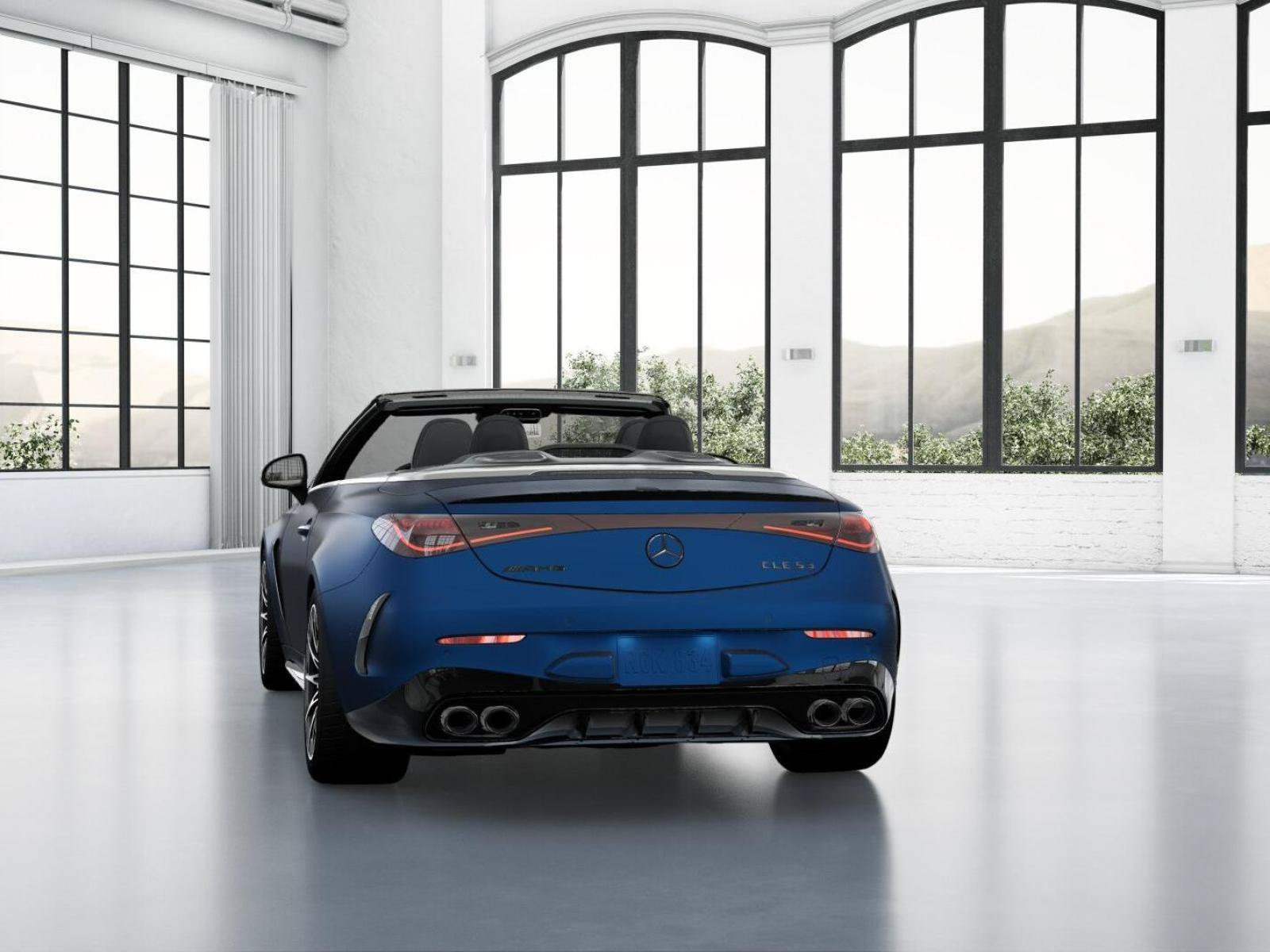 New 2026 MANUFAKTUR Starling Blue Magno Mercedes-Benz AMG® CLE 53 4MATIC+ Cabriolet image 39