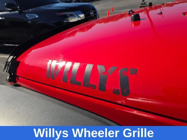 Used 2016 Firecracker Red C Jeep Willys Wheeler image 24
