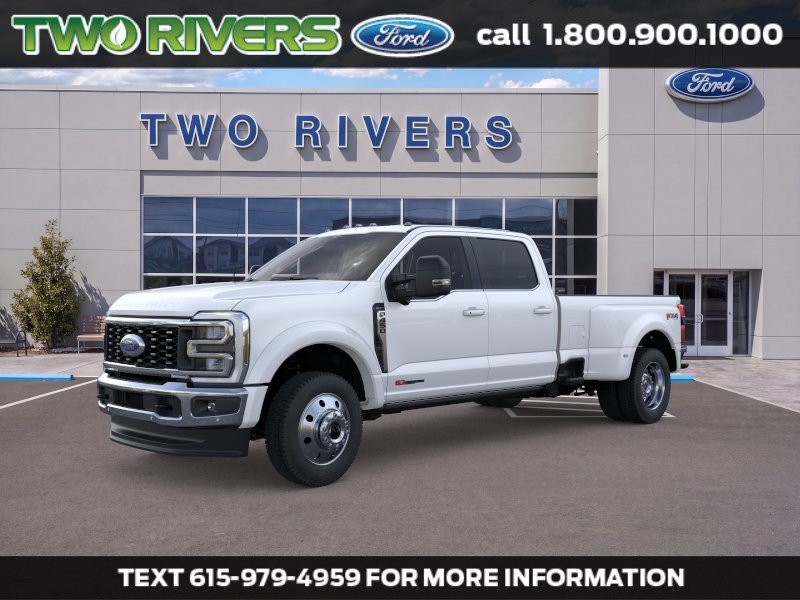 New 2026 Star White Metallic Tri-Coat Ford F-450® Lariat® image 1