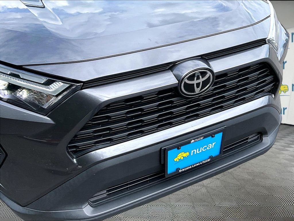 Used 2022 Magnetic Gray Metallic Toyota XLE image 31