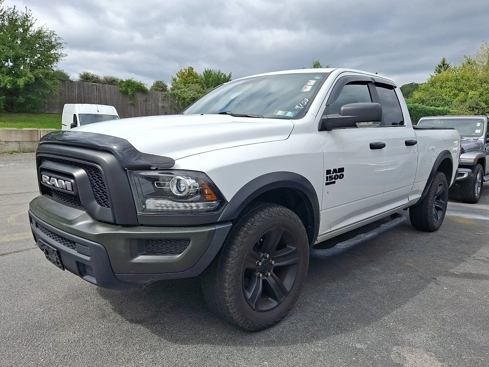 Used 2021 Bright White Clearcoat Ram Warlock image 3