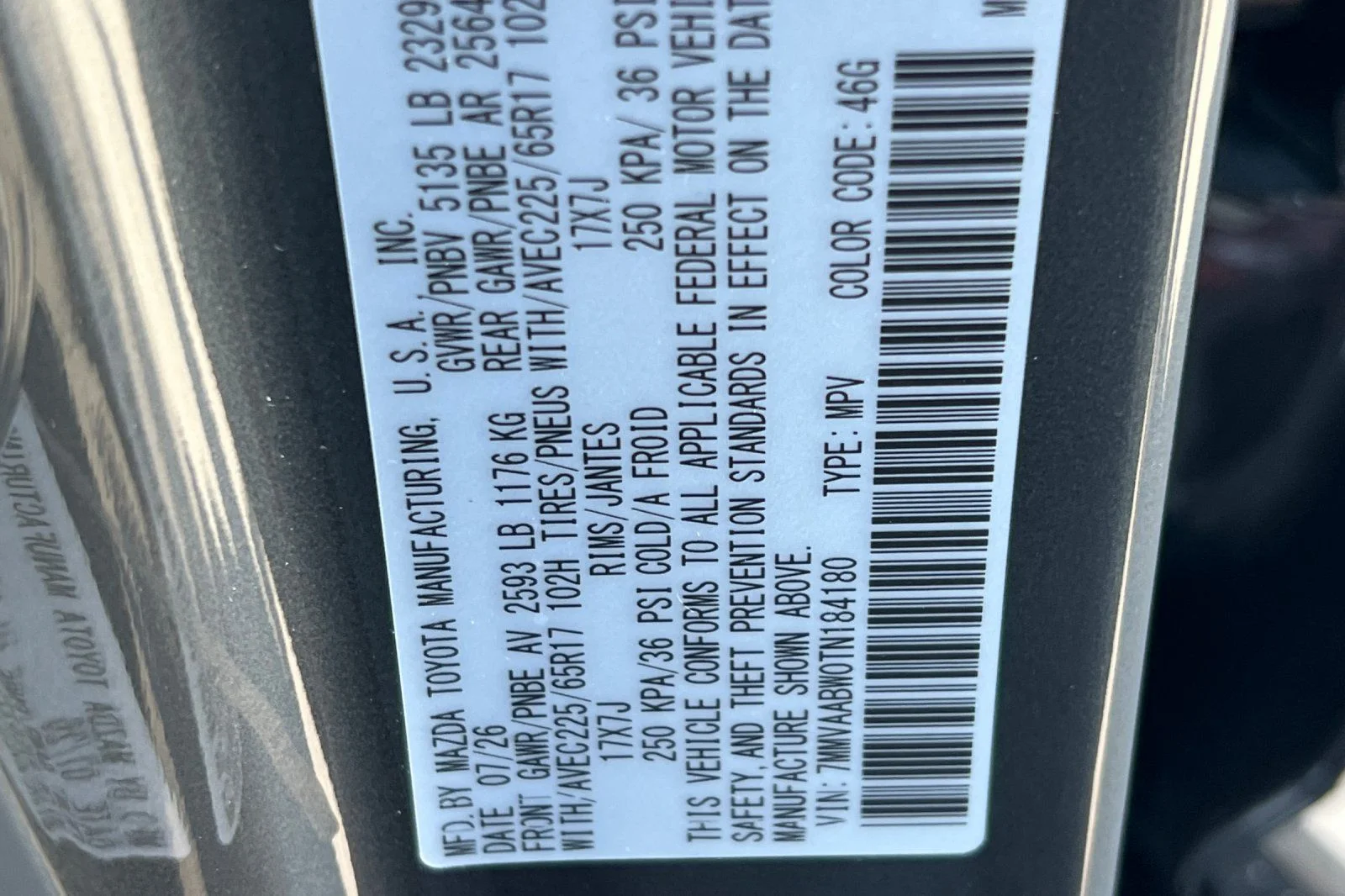 New 2026 Machine Gray Metallic Mazda Preferred AWD image 22