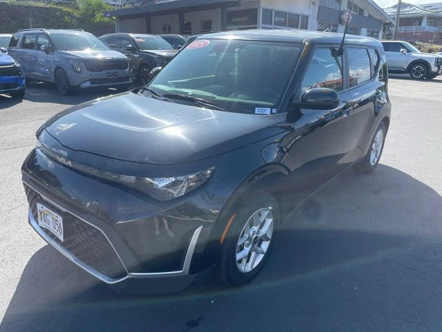 Used 2025 Black Kia LX image 2