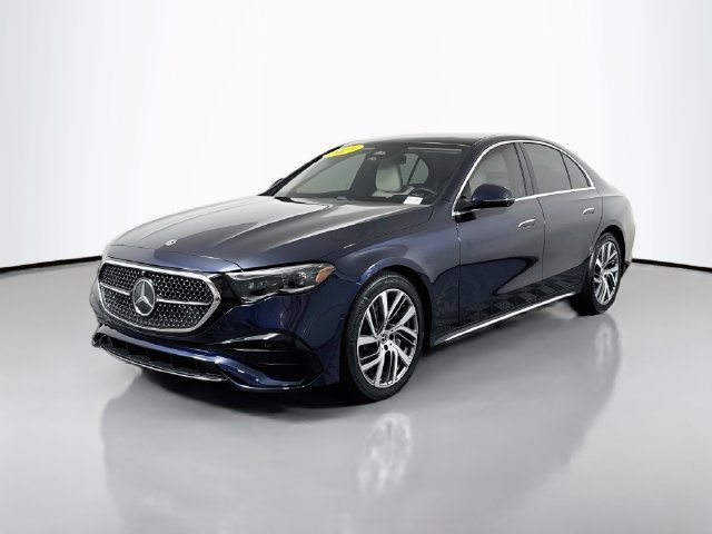 Used 2025 Nautical Blue Metallic Mercedes-Benz E 450 image 3