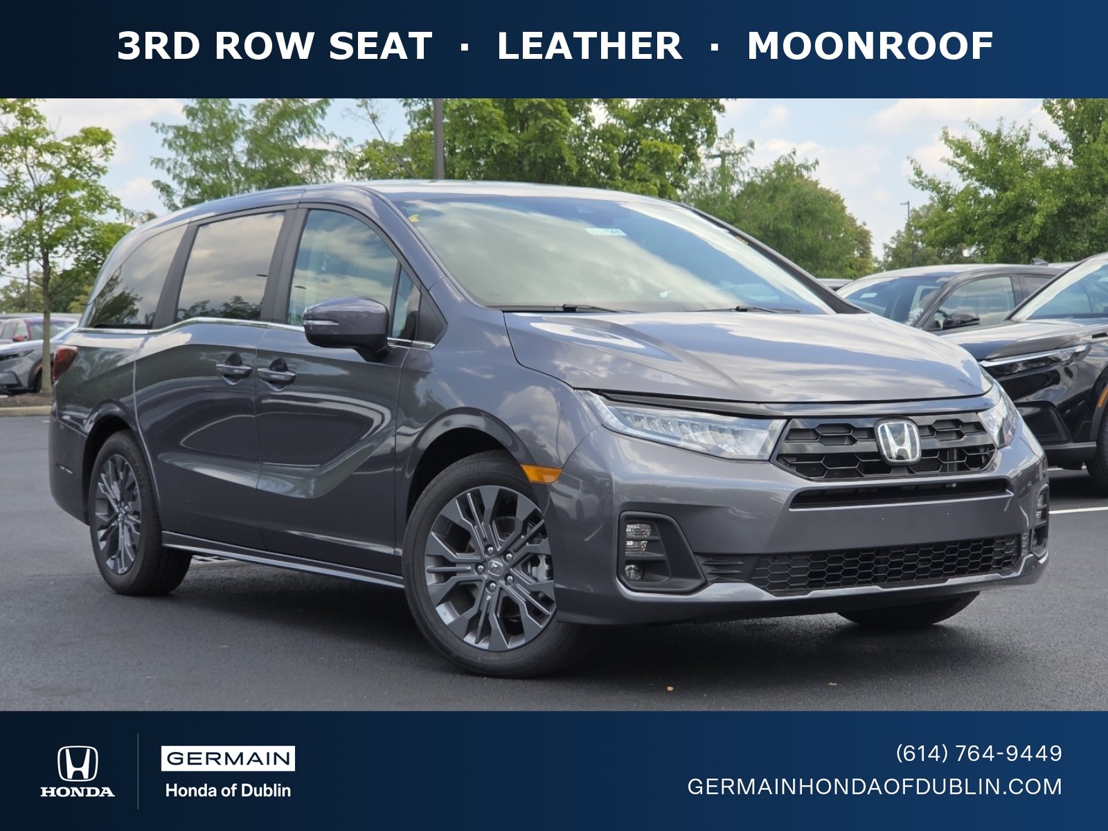 New 2026 Modern Steel Metallic Honda Touring image 1