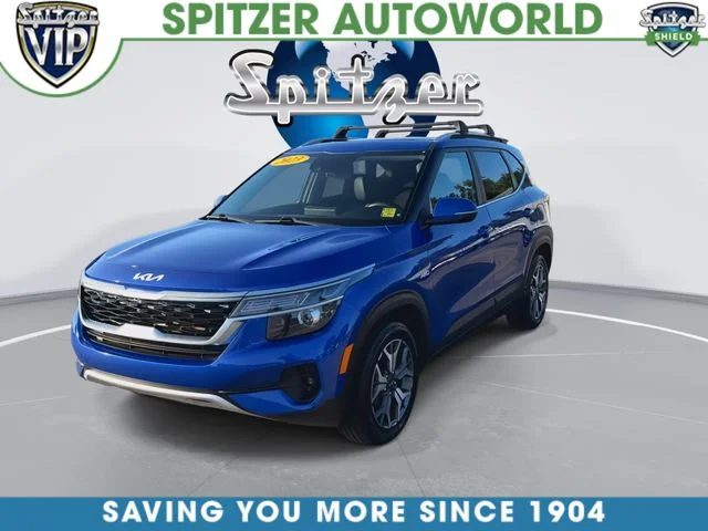 Used 2023 Blue Kia EX image 4