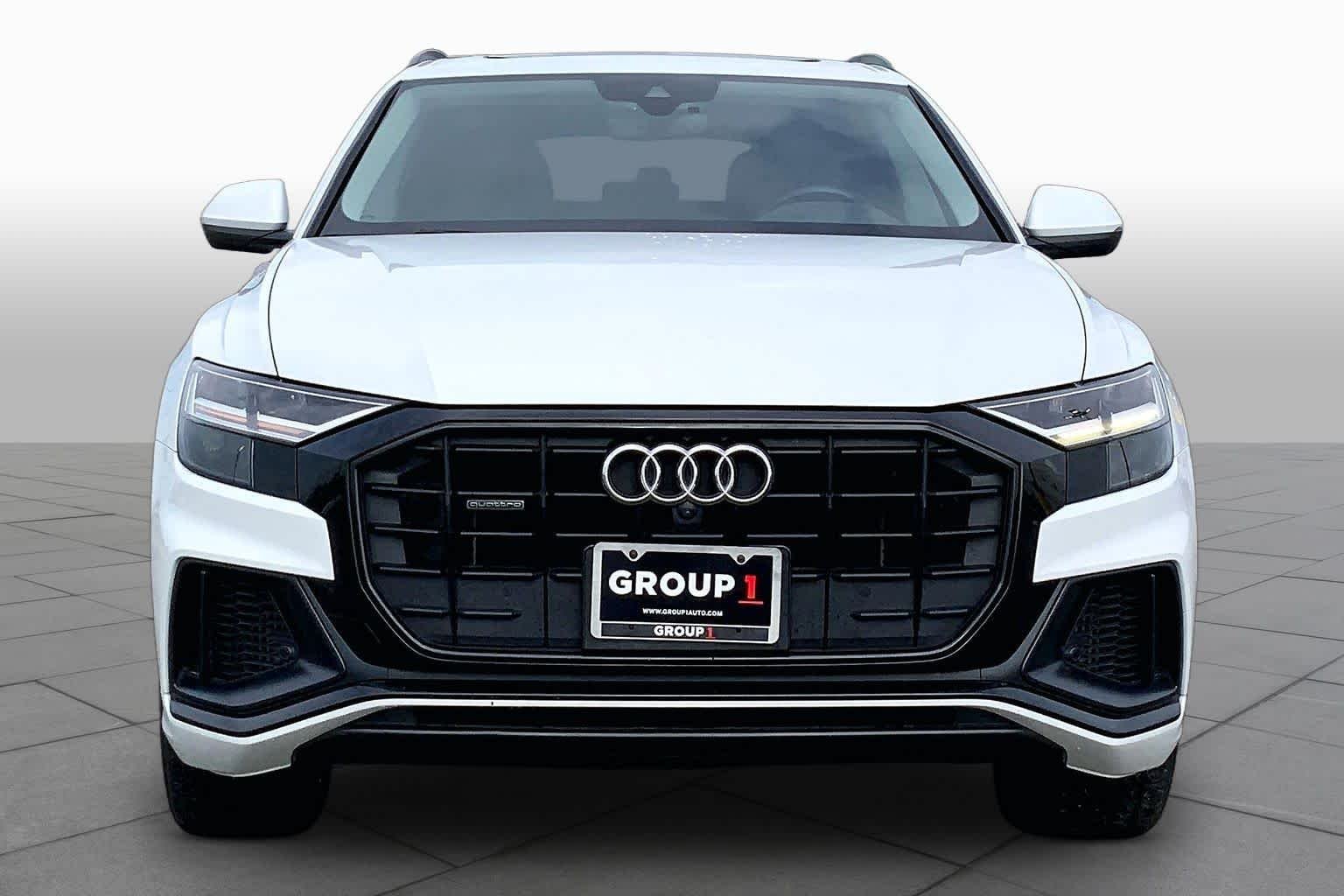 Used 2020 Glacier White Metallic Audi Premium Plus image 4