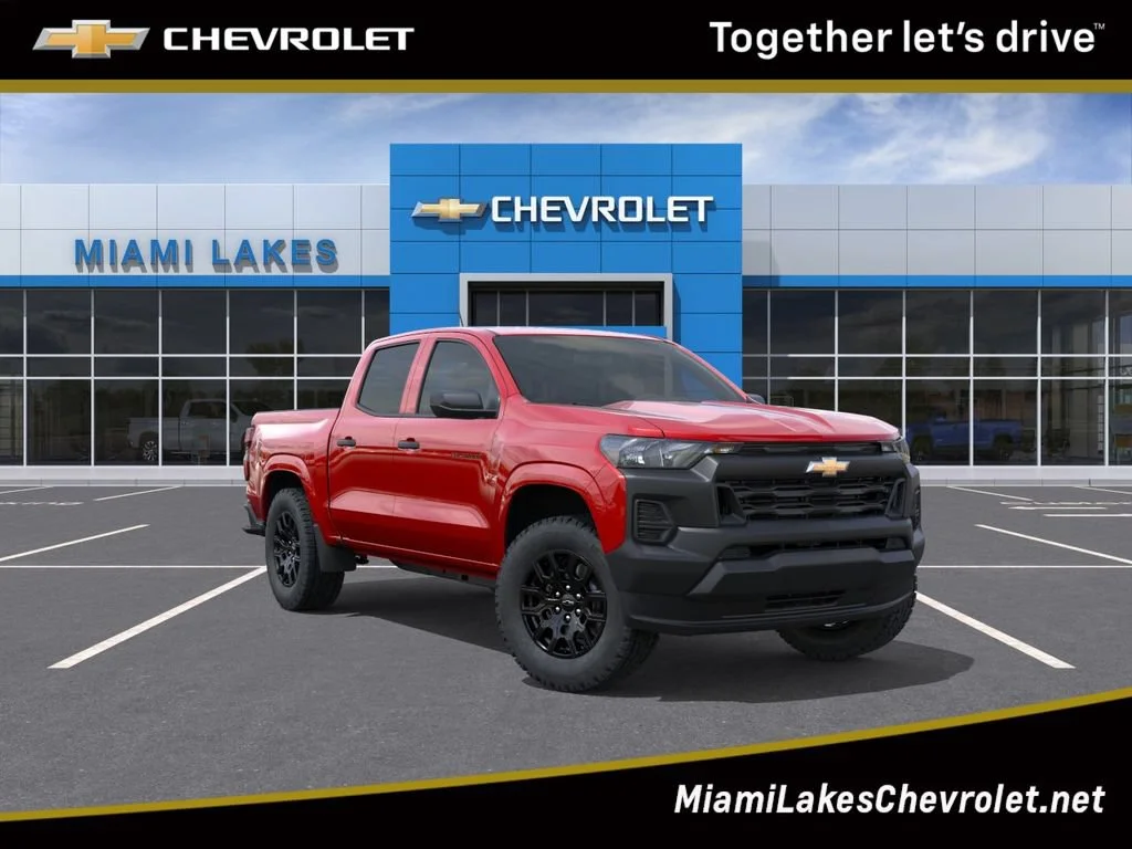 New 2026 Radiant Red Tintcoat Chevrolet WT image 1