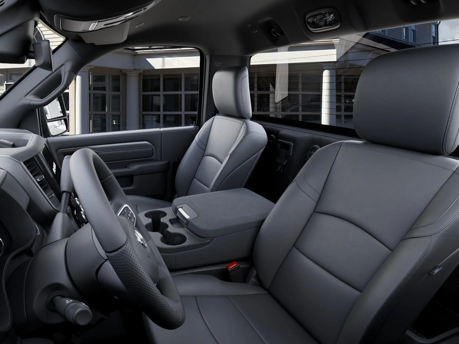 New 2026 Diamond Black Crystal Pearl-Coat Exterior Paint RAM Tradesman 4x4 Reg Cab 84" CA 168.5" WB image 49