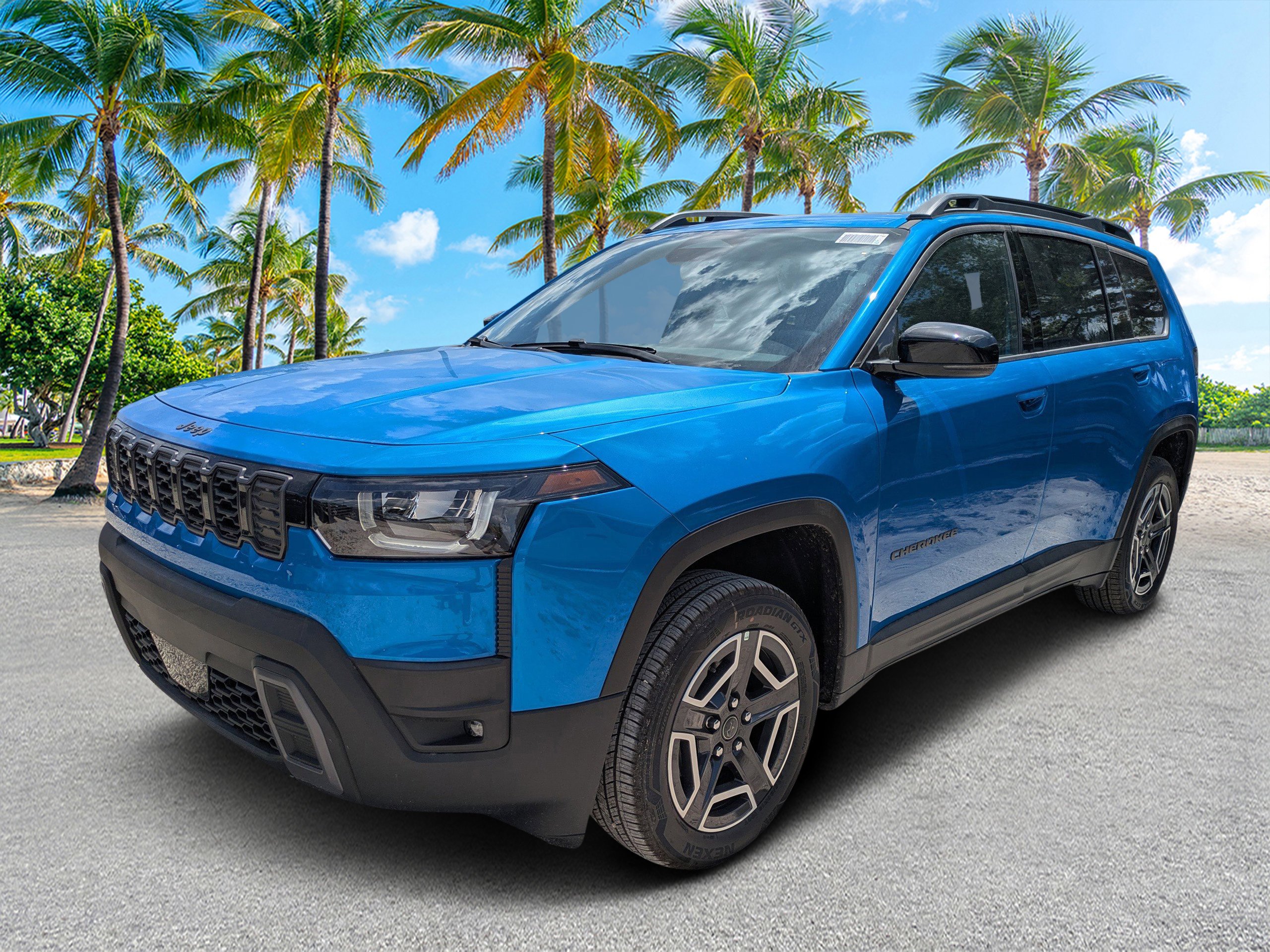 New 2026 Hydro Blue Pearl-Coat Exterior Paint Jeep Limited image 7